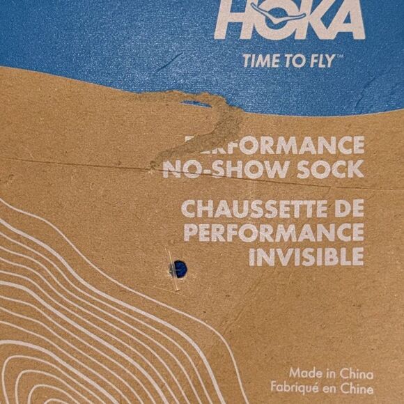 HOKA UNISEX NO SHOW PERFORMANCE SOCKS IN SIZE EXTRA LARGE (XL) NWT - Picture 4 of 4